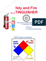 Safety and Fire Extinguisher: Edited by