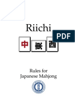Riichi: Rules For Japanese Mahjong