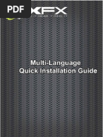 Download XFX video card Manual by scitech SN3681634 doc pdf