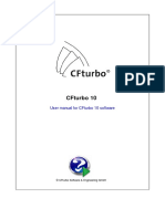 Cfturbo 10: User Manual For Cfturbo 10 Software