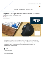 Logitech MX Ergo Wireless Trackball Mouse Review - TechRadar