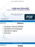 Curso SQL - Unico - Aula04 - Where