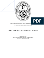 MA185 MATEMÁTICA V 3era Práctica Calificada