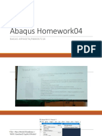 Abaqus Homework04: BAGAS ARYASETA/N66067216