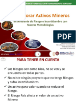 6.- Como Valorar Activos Mineros - M Viera - Metaproject