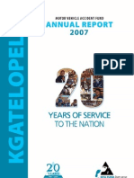 2007 MVA Fund Annual Report