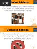 Manutenção e Cuidado Com Equipamentos