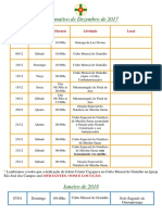 Informativo de Dezembro de 2017