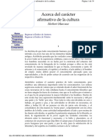 Marcuse, Herbert - Acerca del caracter afirmativo de la cultura.pdf