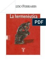 Maurizio-Ferraris- La Hermeneutica.pdf