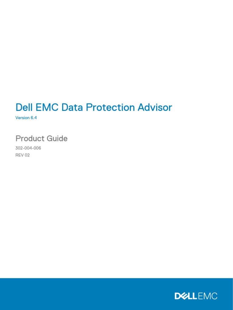 DPA Product Guide | PDF | Command Line Interface | Replication (Computing)