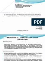 El servicio de agua potable en Ciudadela Camino Real