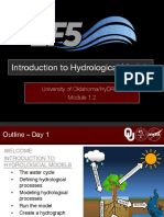 Introduction To Hydrological Models Mexico
