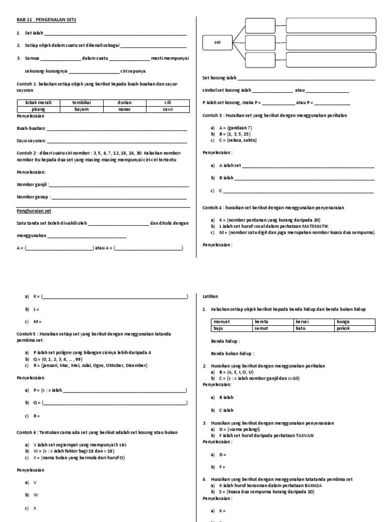 Bab 11 Pengenalan Set Pdf