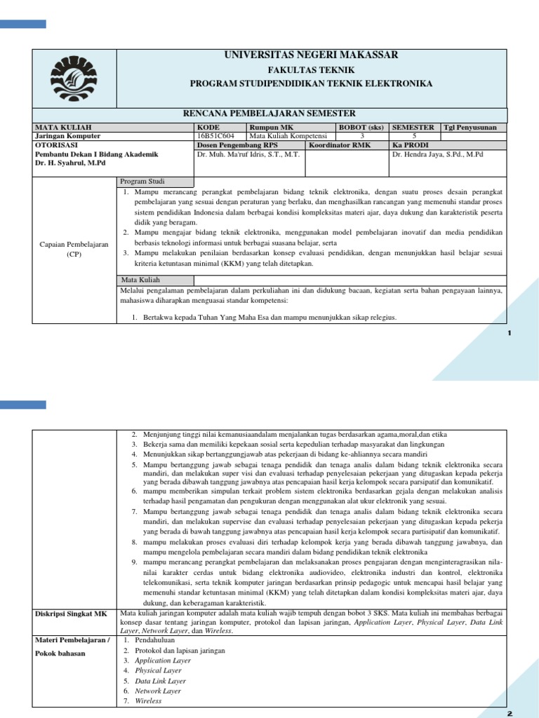 RPS 1 | PDF | Komputer