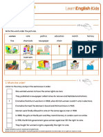 British Tales Emmeline Pankhurst Worksheet