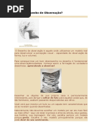 O Que é Desenho de Observação