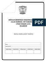 Cover Page Buku Maklumat Murid