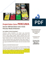 Projek Buku Catur Percuma Flyers