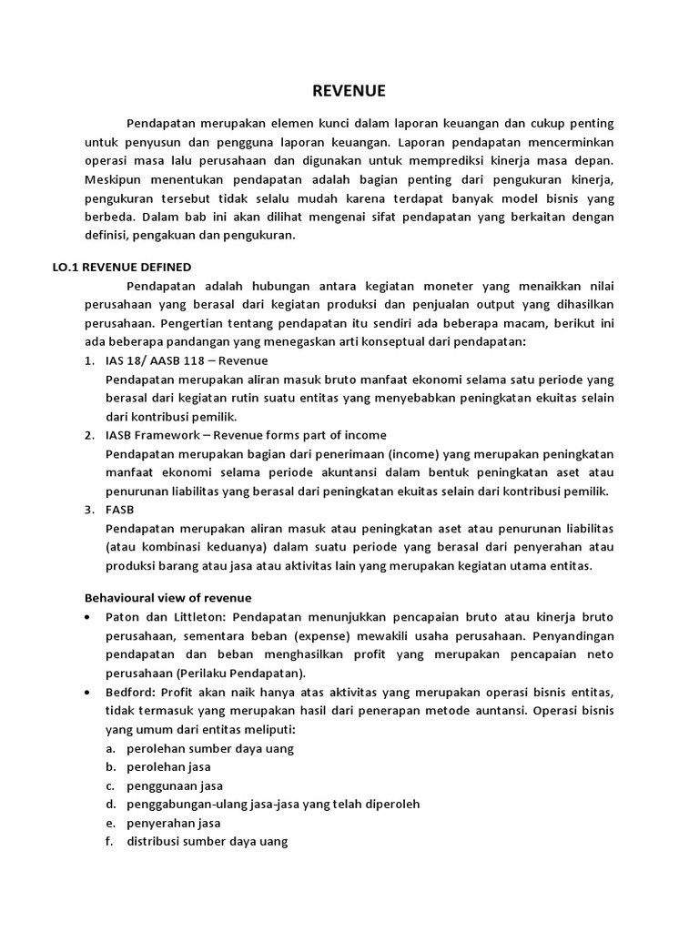 Resume Teori Akuntansi Revenue Godfrey Ch 9