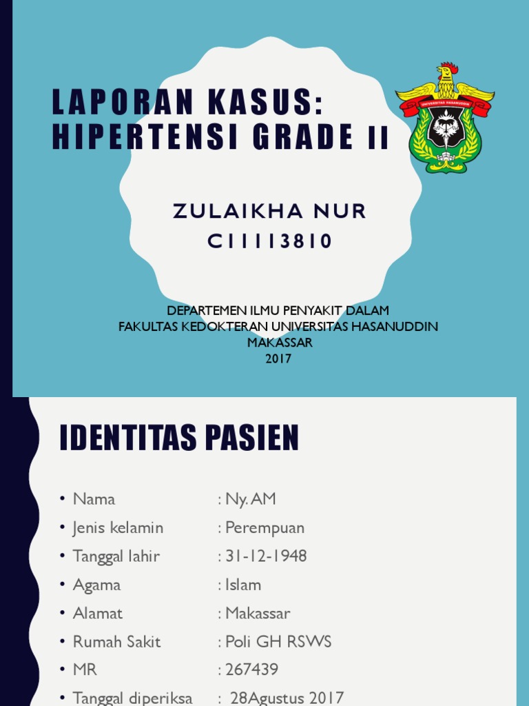 Laporan Kasus Hipertensi Grade II