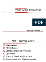 (Multi Protocol Label Switching) : Haryadi Amran D