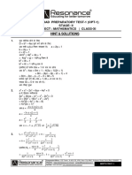 Olympiad Preparatory Test-1 (Opt-1) Stage-Ii Subject: Mathematics - Class-Xi