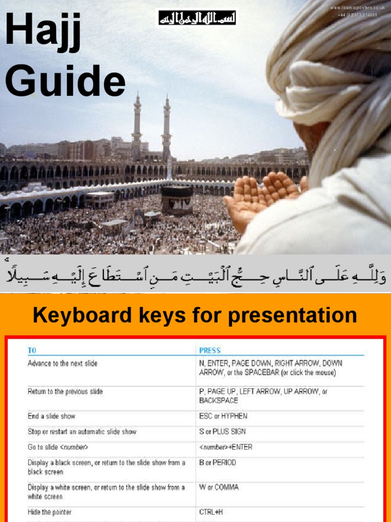 Hajj Guide: Types and Steps Explained | PDF | Hajj | Ishmael