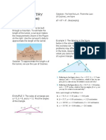 TRIGONOMETRY (Law of Cosines Sample Problem)