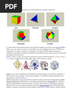 sólidos platónicos
