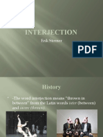 Interjection Power Point