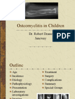 Osteomyelitis in Children 4911