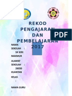 Buku Rekod Mengajar 2017 - Shared by Norul Baayah