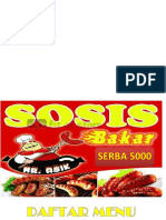 Sepanduk Sosis