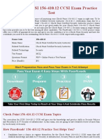 Security 156-410.12 CCSI Practice Questions - PDF + Online Practice Test  