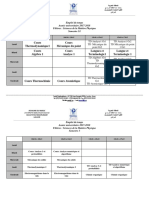 Emploi Du Temps S1, S3, S5 SMP 17-18