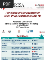 Principles of Management of MDR-TB