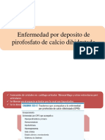 Enfermedad Por Deposito de Pirofosfato de Calcio Dihidratado