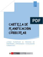 Cartilla de Planificación para Secundaria - 2017