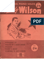 Teddy Wilson 5 Original Piano Solos PDF