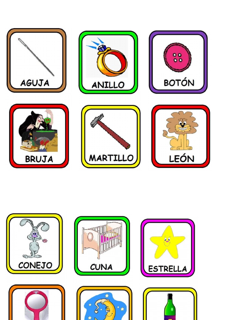 Dibujos Rimas | PDF