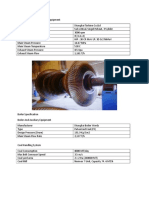 Steam Turbine and Auxiliary Equipment