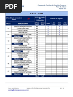 Plano de Estudos - PRF