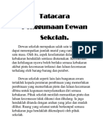 Documents - Tips Tatacara Penggunaan Dewan Sekolah