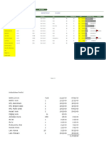 Warehouse Inventory List