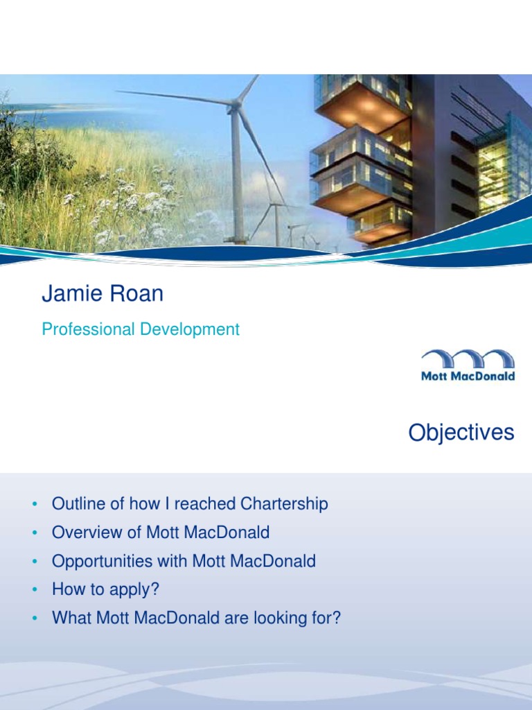 Mott Macdonald Engineering: Mott Macdonald – AIMU