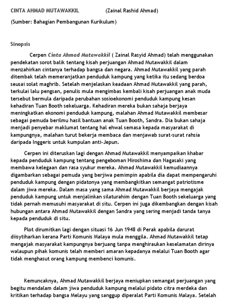 Contoh Soalan Komsas Burung Terbang Dipipiskan Lada 