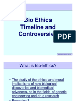 Bio Ethics Timeline and Controversies: Stem Cells & Cloning 3/23/05