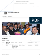 Members - Jharkhand Small Industries Association