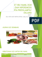 Diit Ibu Hamil DGN Anaemia-Preeclamsi Dan Hiperemesis